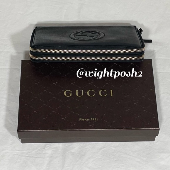 Gucci Soho Cellarius Leather Wallet - Picture 4 of 13